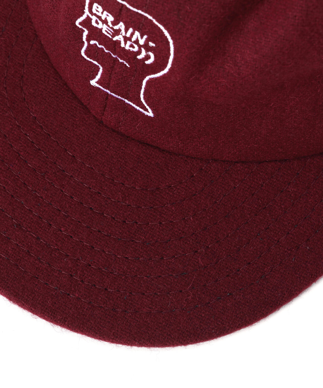 BRAIN DEAD/ブレインデッド FLANNEL LOGOHEAD 6PANEL HAT