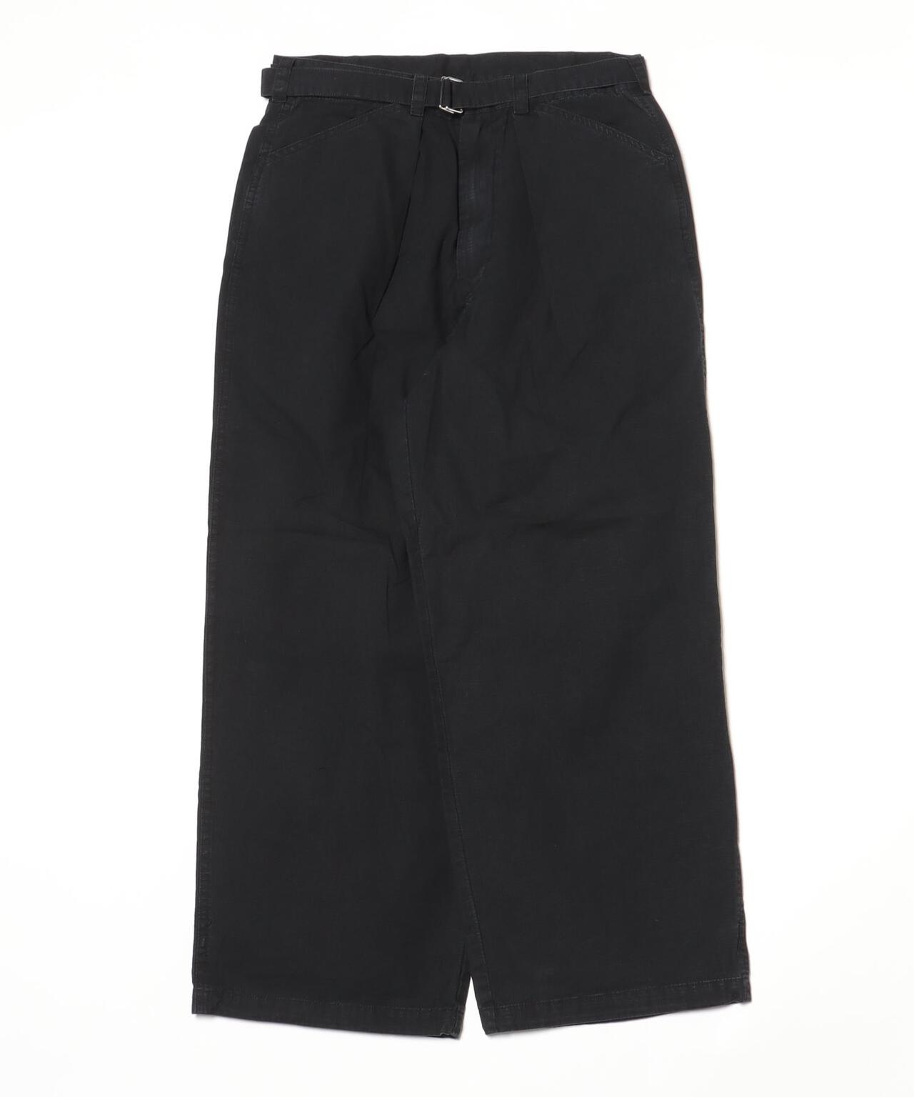 B omnivore/ビーオムニボー RIPSTOP BELT PANTS リップストップベルトパンツ