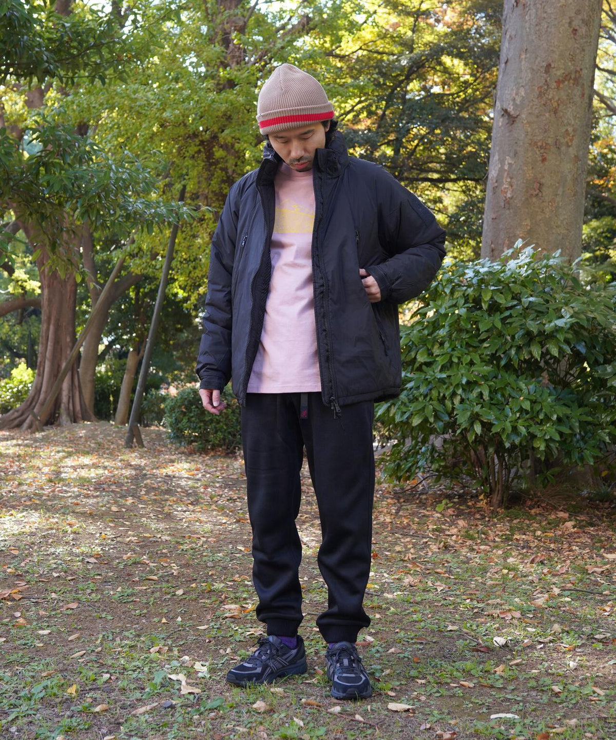 GRAMICCI/グラミチ BONDING KNIT FLEECE NARROW RIB PANT