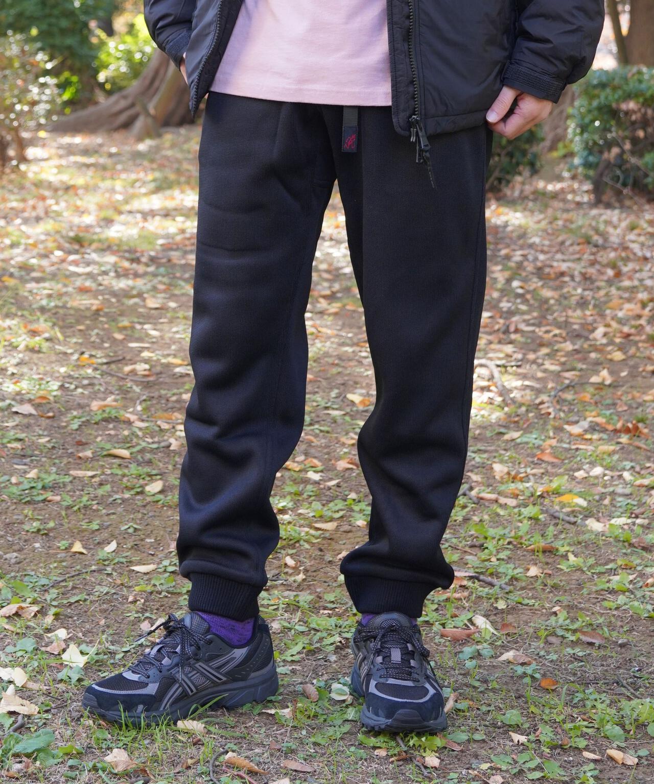 GRAMICCI/グラミチ BONDING KNIT FLEECE NARROW RIB PANT