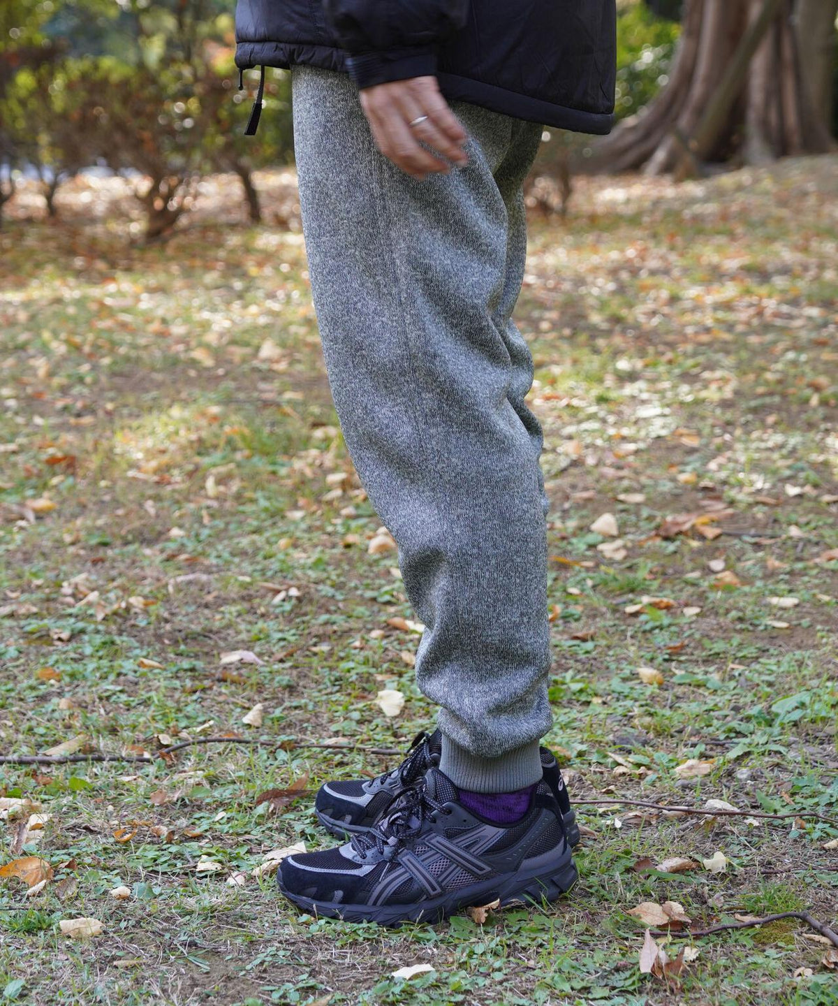 GRAMICCI/グラミチ BONDING KNIT FLEECE NARROW RIB PANT
