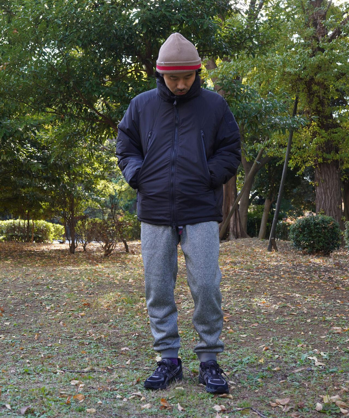 GRAMICCI/グラミチ BONDING KNIT FLEECE NARROW RIB PANT