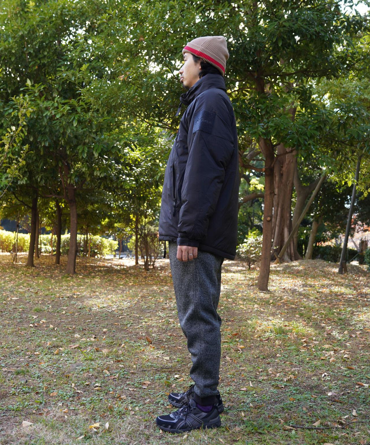 GRAMICCI/グラミチ BONDING KNIT FLEECE NARROW RIB PANT