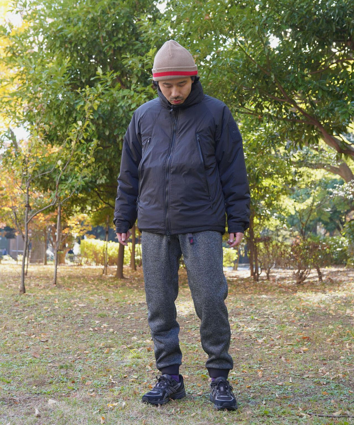 GRAMICCI/グラミチ BONDING KNIT FLEECE NARROW RIB PANT