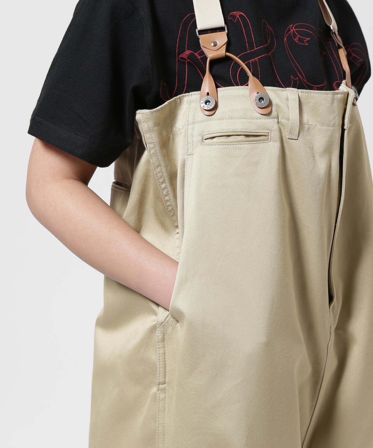 RHODOLIRION/ロドリリオン Suspender Pants - Chino Cloth