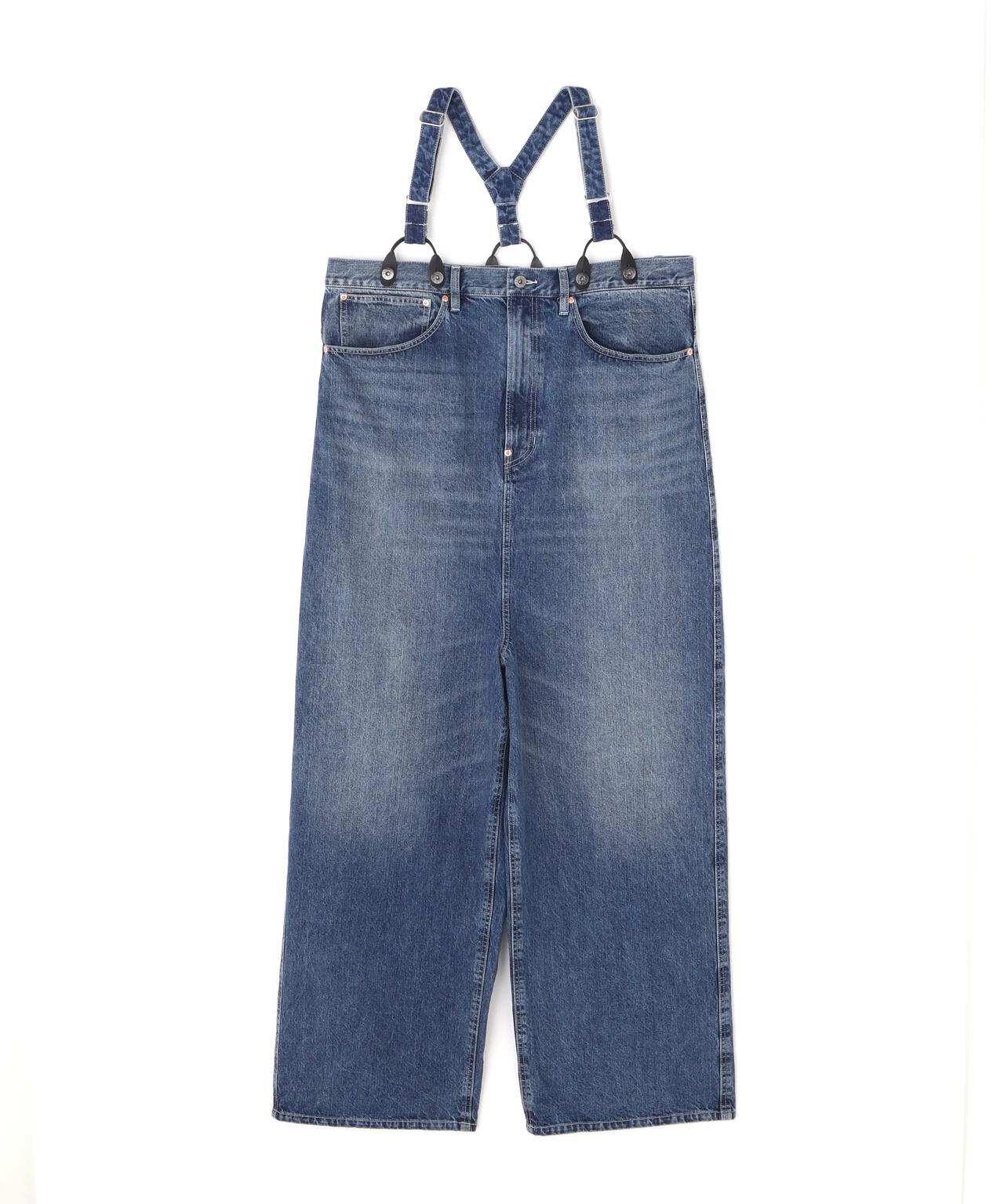 RHODOLIRION/ロドリリオン 5Pockets Suspender Pant-Denim