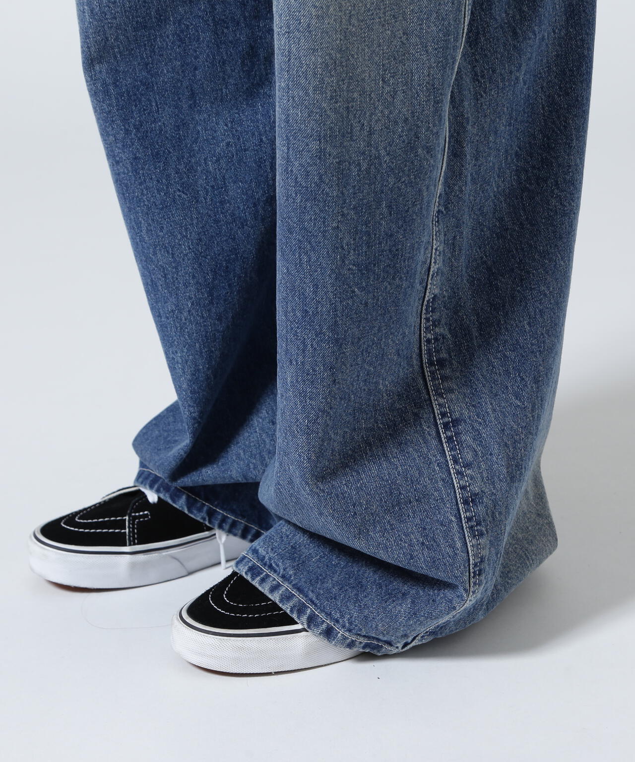 RHODOLIRION/ロドリリオン 5Pockets Suspender Pants - Denim