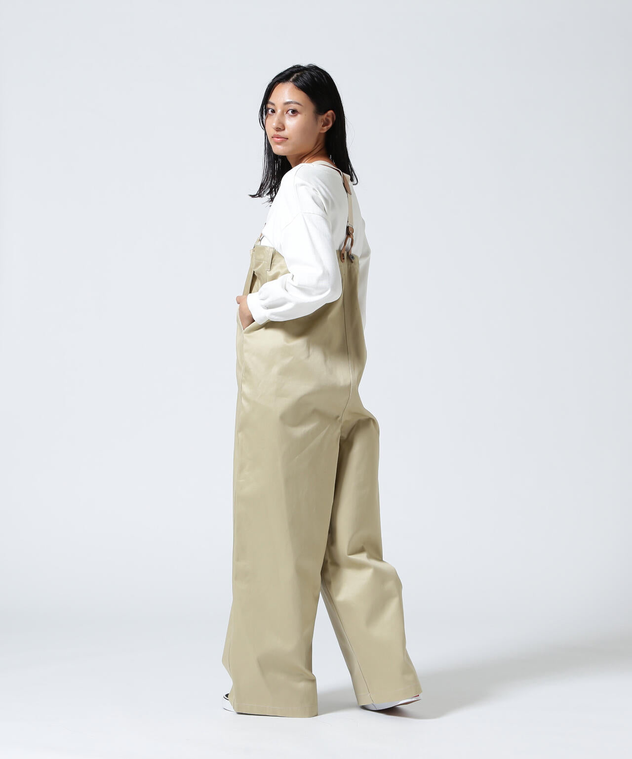 RHODOLIRION/ロドリリオン Suspender Pants - Chino Cloth