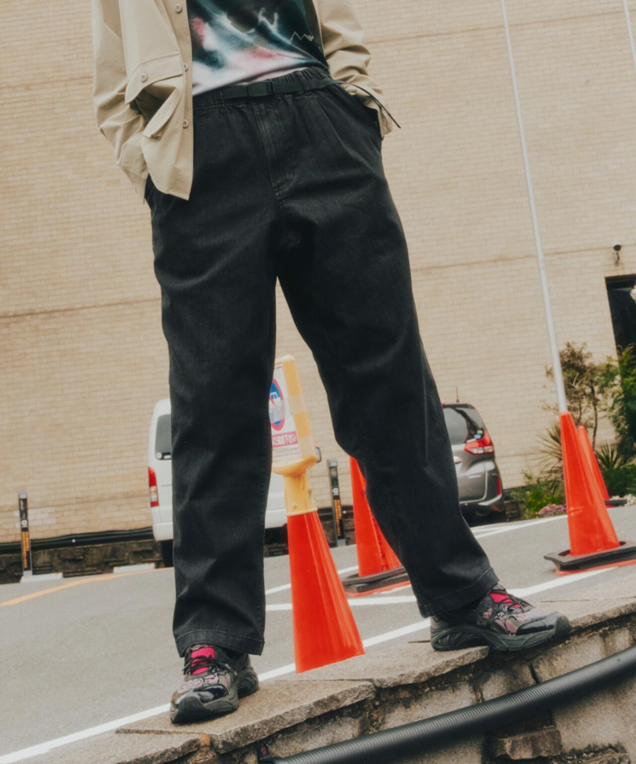 GRAMICCI×BEAVER/グラミチ×ビーバー 別注TUCK TAPERD DENIM PANT