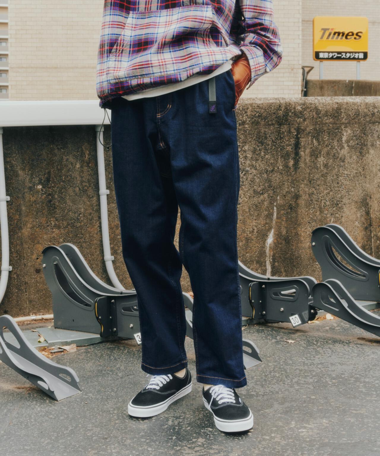 GRAMICCI×BEAVER/グラミチ×ビーバー 別注TUCK TAPERD DENIM PANT