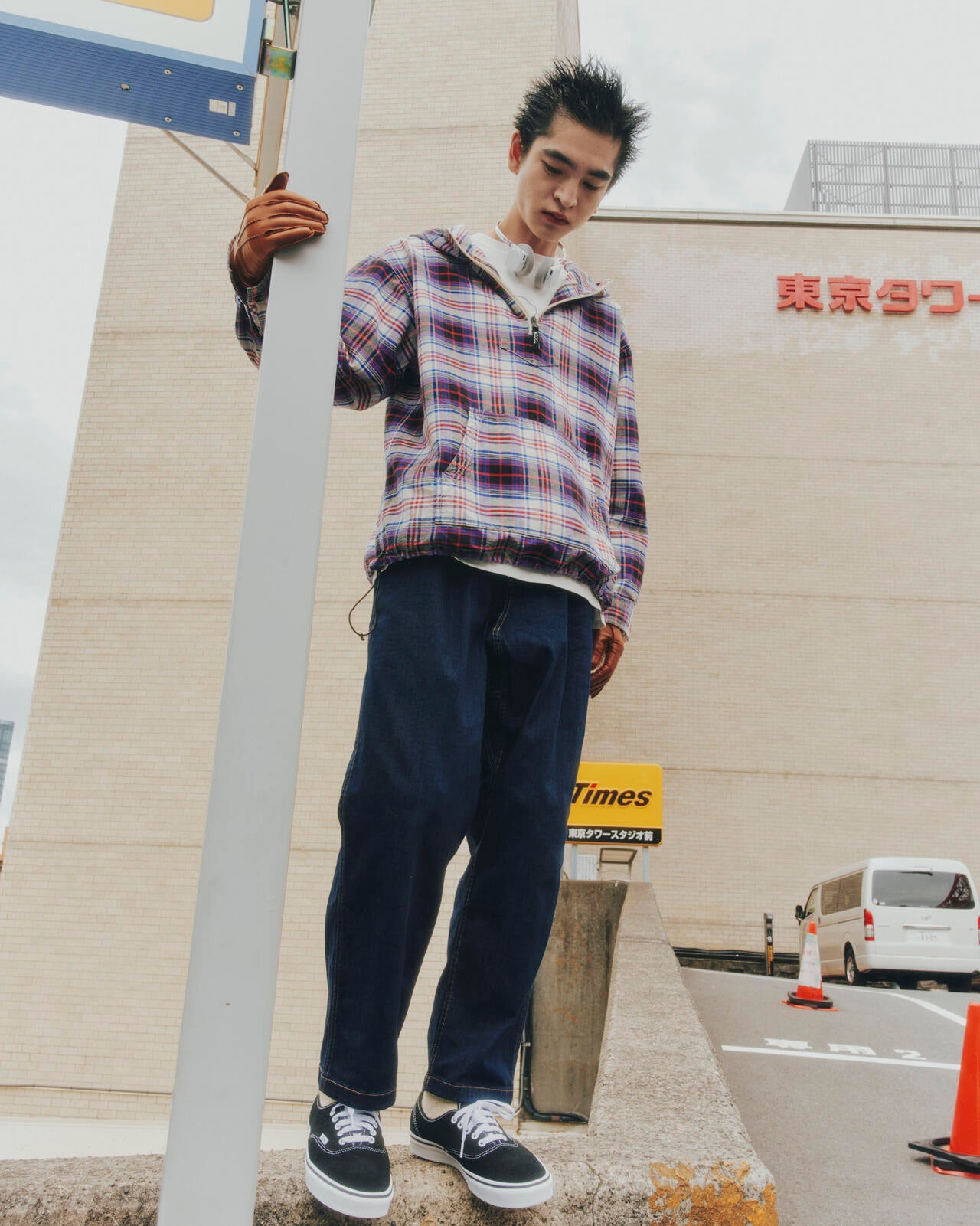 GRAMICCI×BEAVER/グラミチ×ビーバー 別注TUCK TAPERD DENIM PANT