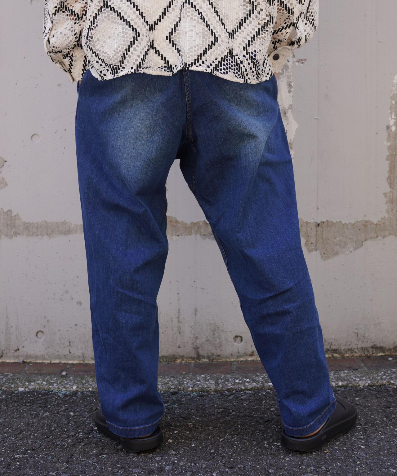 GRAMICCI×BEAVER/グラミチ×ビーバー 別注TUCK TAPERD DENIM PANT