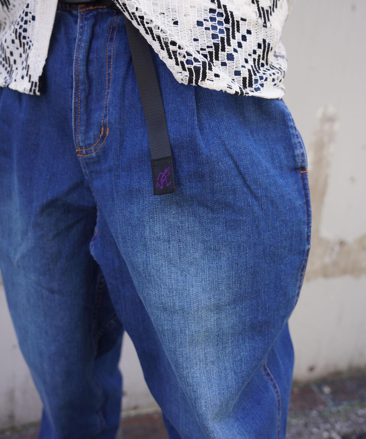 GRAMICCI×BEAVER/グラミチ×ビーバー 別注TUCK TAPERD DENIM PANT
