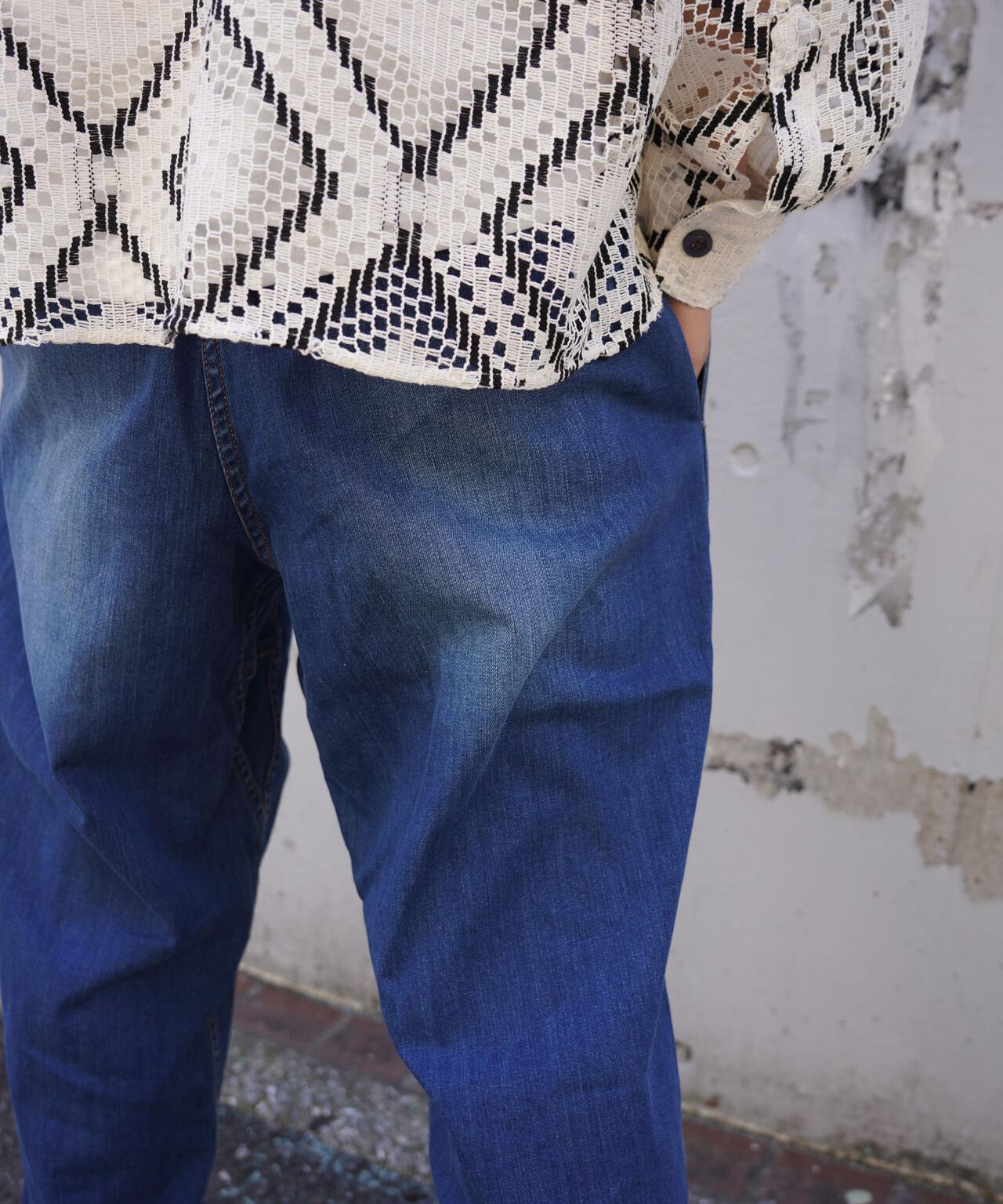 GRAMICCI×BEAVER/グラミチ×ビーバー 別注TUCK TAPERD DENIM PANT