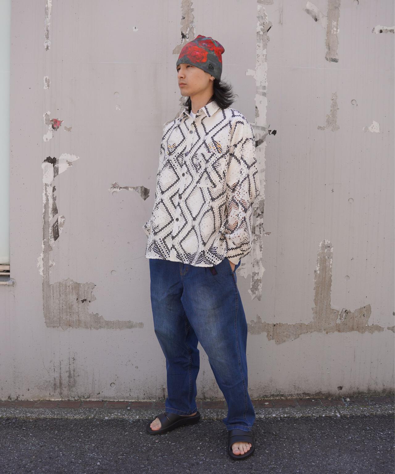 GRAMICCI×BEAVER/グラミチ×ビーバー 別注TUCK TAPERD DENIM PANT