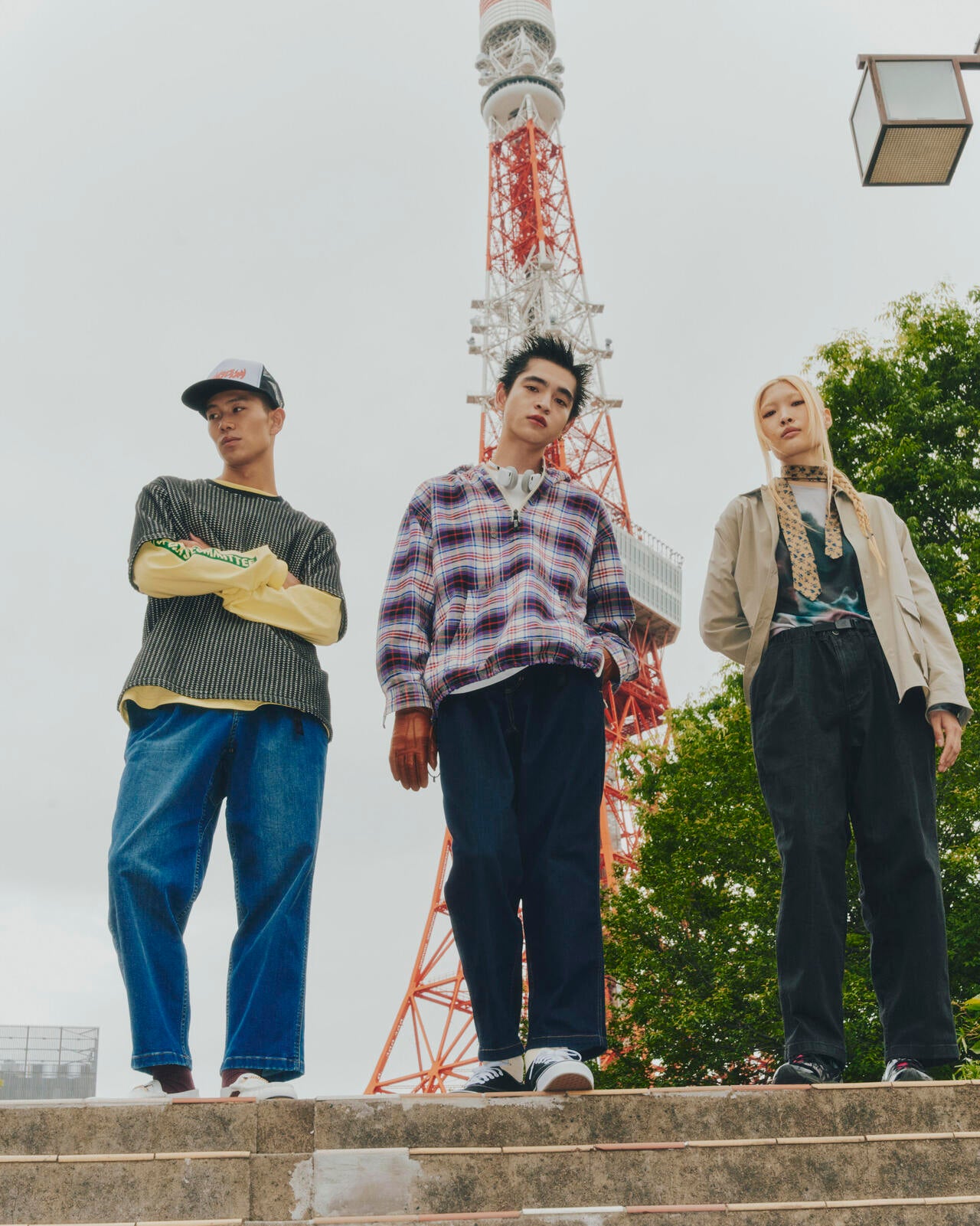 GRAMICCI×BEAVER/グラミチ×ビーバー 別注TUCK TAPERD DENIM PANT