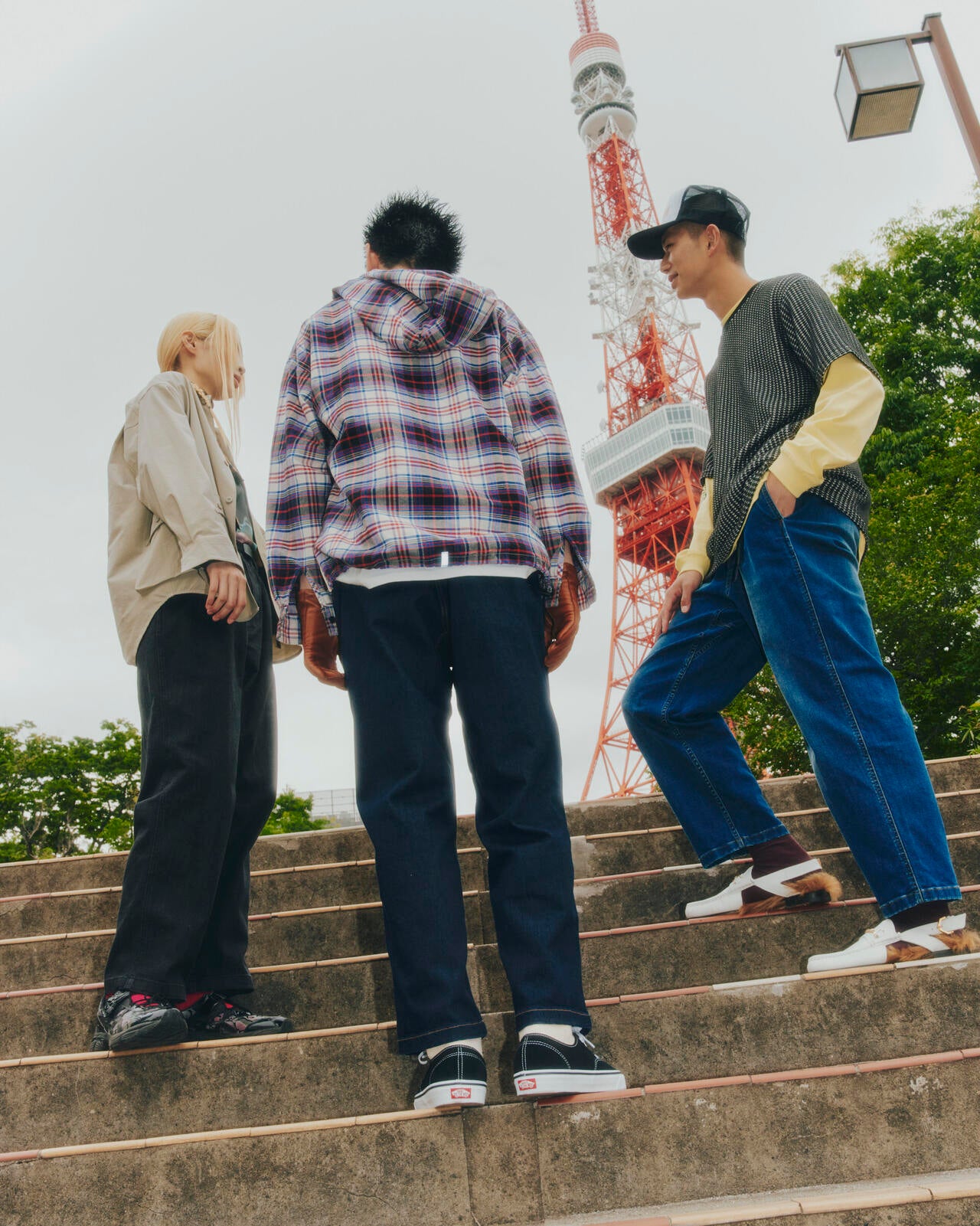 GRAMICCI×BEAVER/グラミチ×ビーバー 別注TUCK TAPERD DENIM PANT