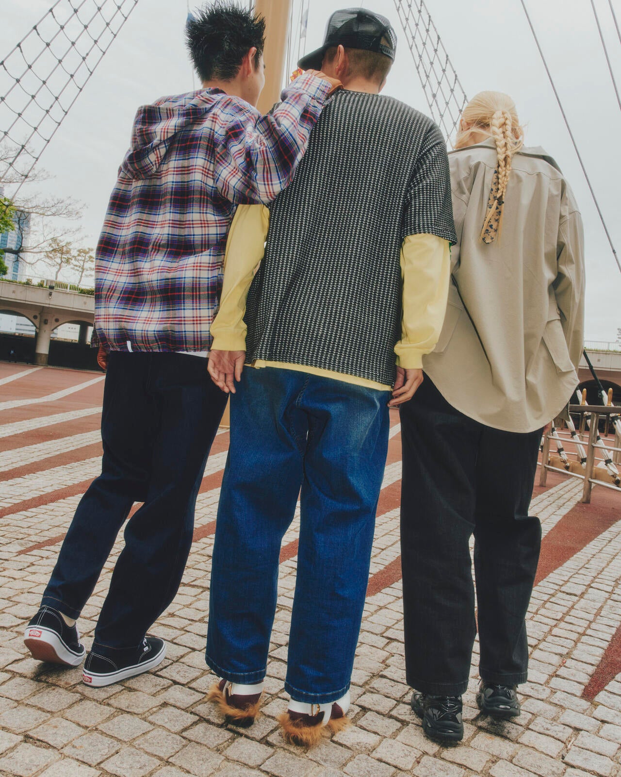 GRAMICCI×BEAVER/グラミチ×ビーバー 別注TUCK TAPERD DENIM PANT