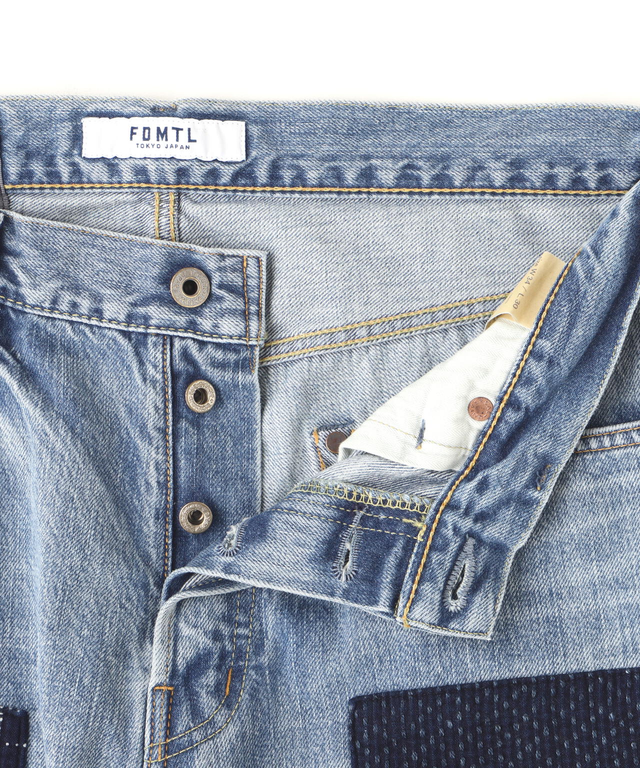 FDMTL/ファンダメンタル 別注CLASSIC DENIM CS119