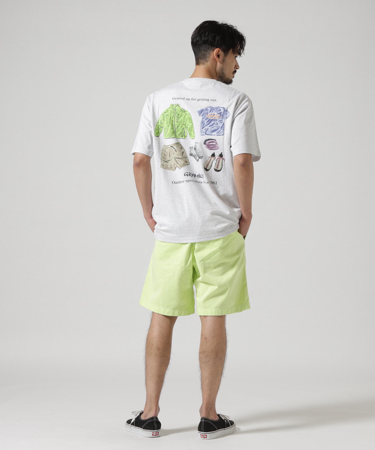 GRAMICCI/グラミチ G-SHORT PIGMENT DYE Gショーツ ピグメントダイ