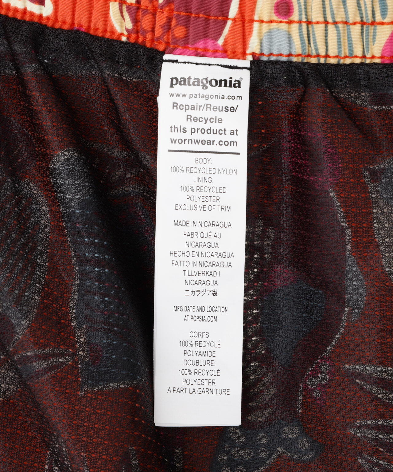 Patagonia/パタゴニア メンズ・バギーズ・ショーツ 5インチ