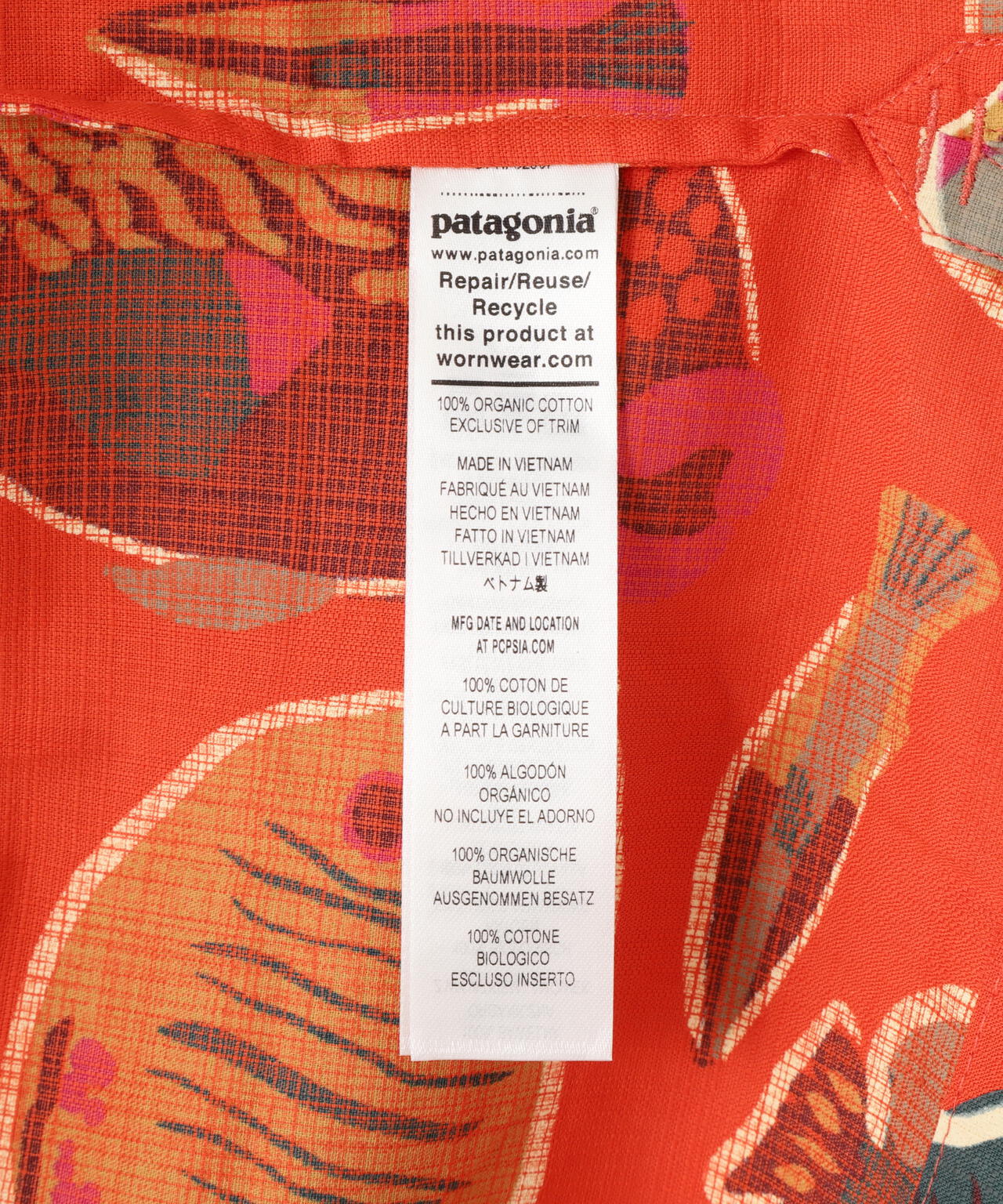 Patagonia/パタゴニア メンズ・タイダル・スレッズ・キャンプ・シャツ