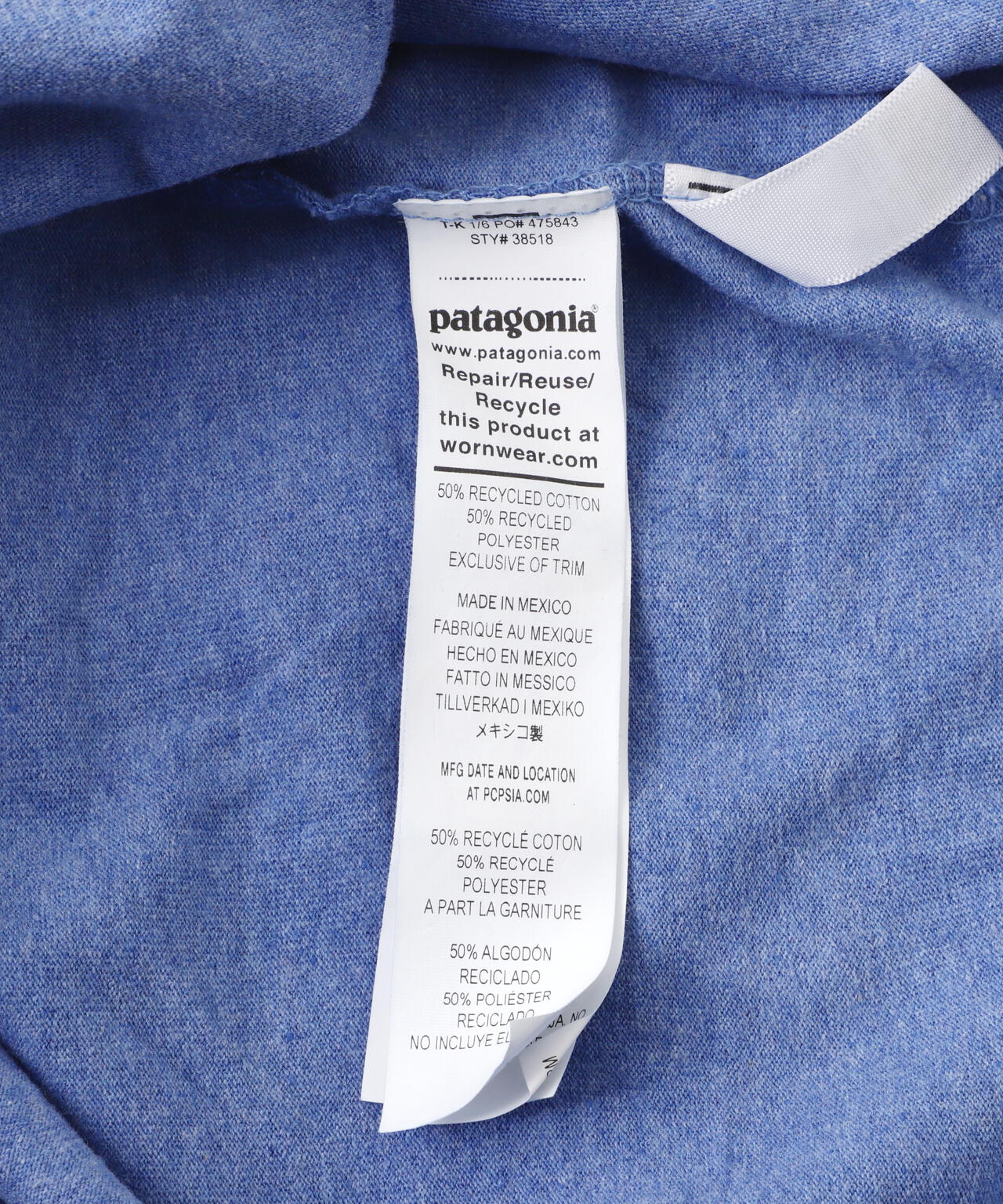Patagonia/パタゴニア メンズ・ロングスリーブ・P-6ロゴ・レスポンシビリティー