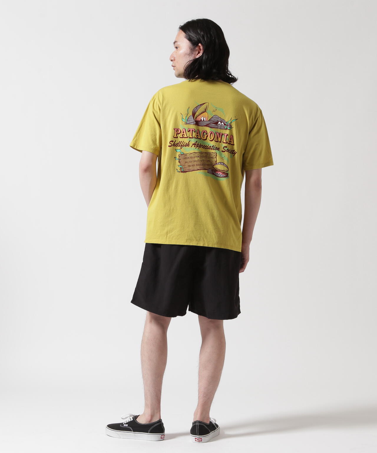 Patagonia/パタゴニア メンズ・アクアティック・アクション・オーガニック・Tシャツ