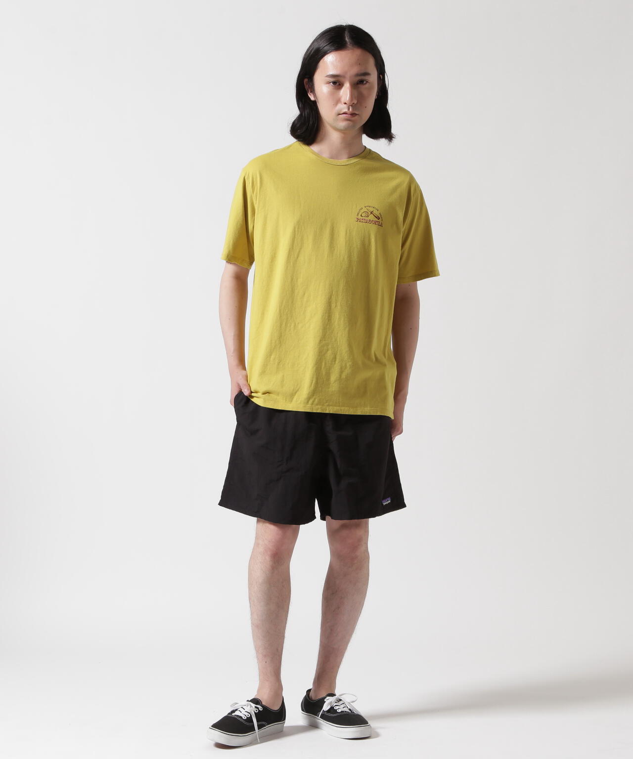 Patagonia/パタゴニア メンズ・アクアティック・アクション・オーガニック・Tシャツ