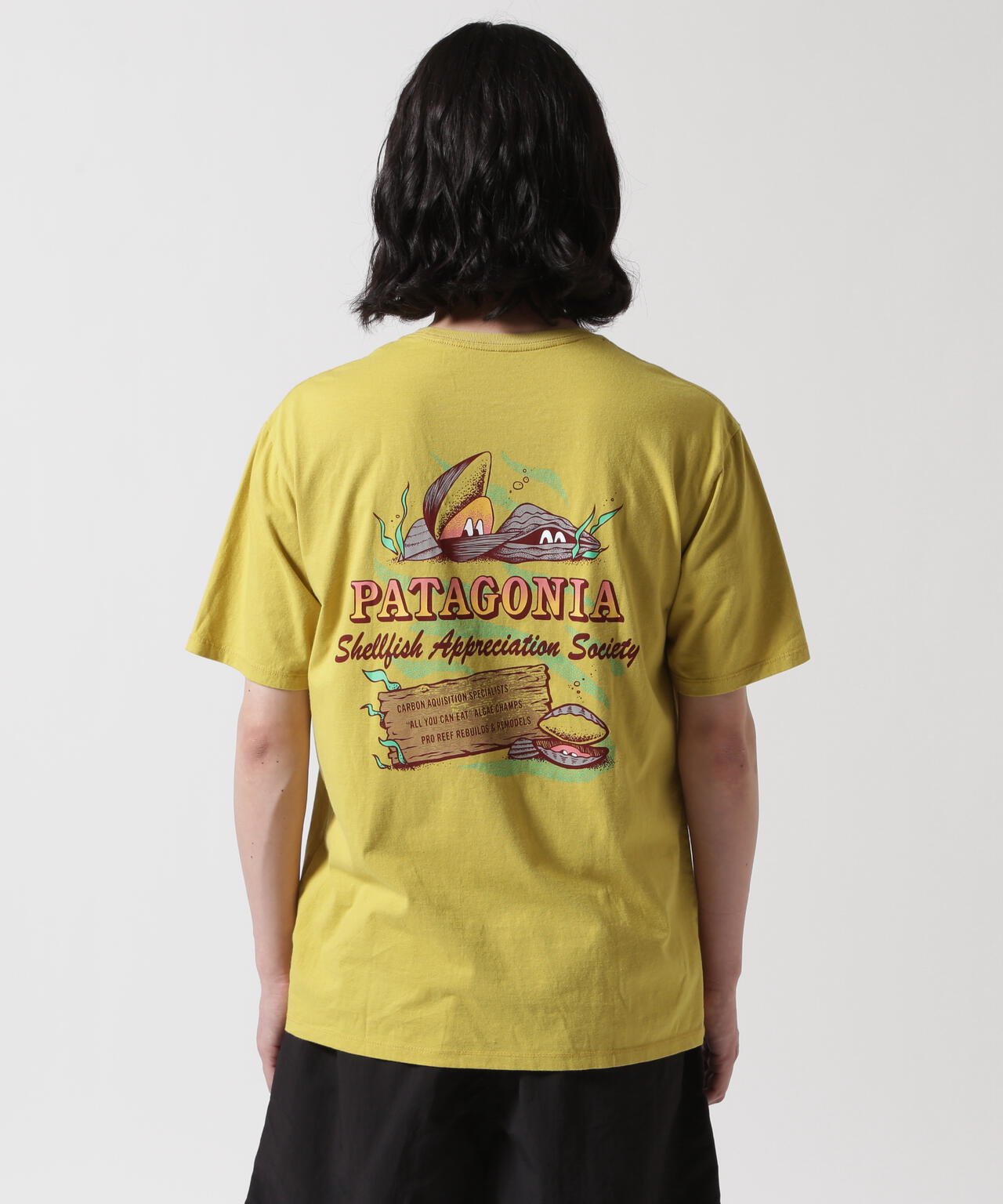 Patagonia/パタゴニア メンズ・アクアティック・アクション・オーガニック・Tシャツ