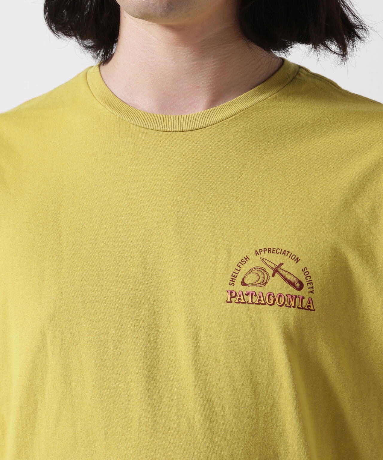 Patagonia/パタゴニア メンズ・アクアティック・アクション・オーガニック・Tシャツ