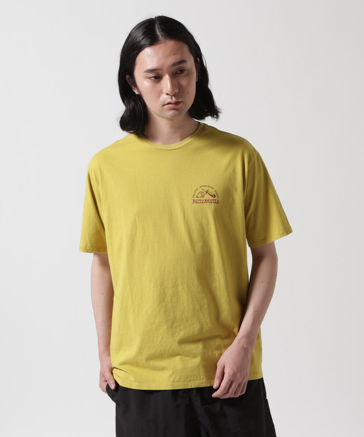 Patagonia/パタゴニア メンズ・アクアティック・アクション・オーガニック・Tシャツ