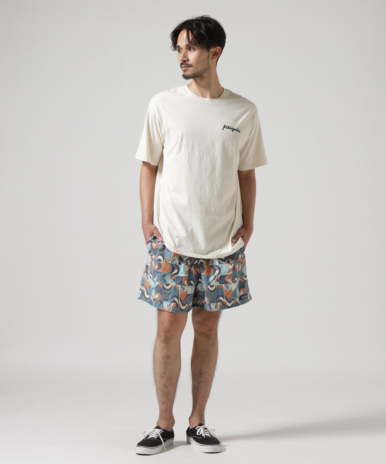 Patagonia/パタゴニア メンズ・アクアティック・アクション・オーガニック・Tシャツ