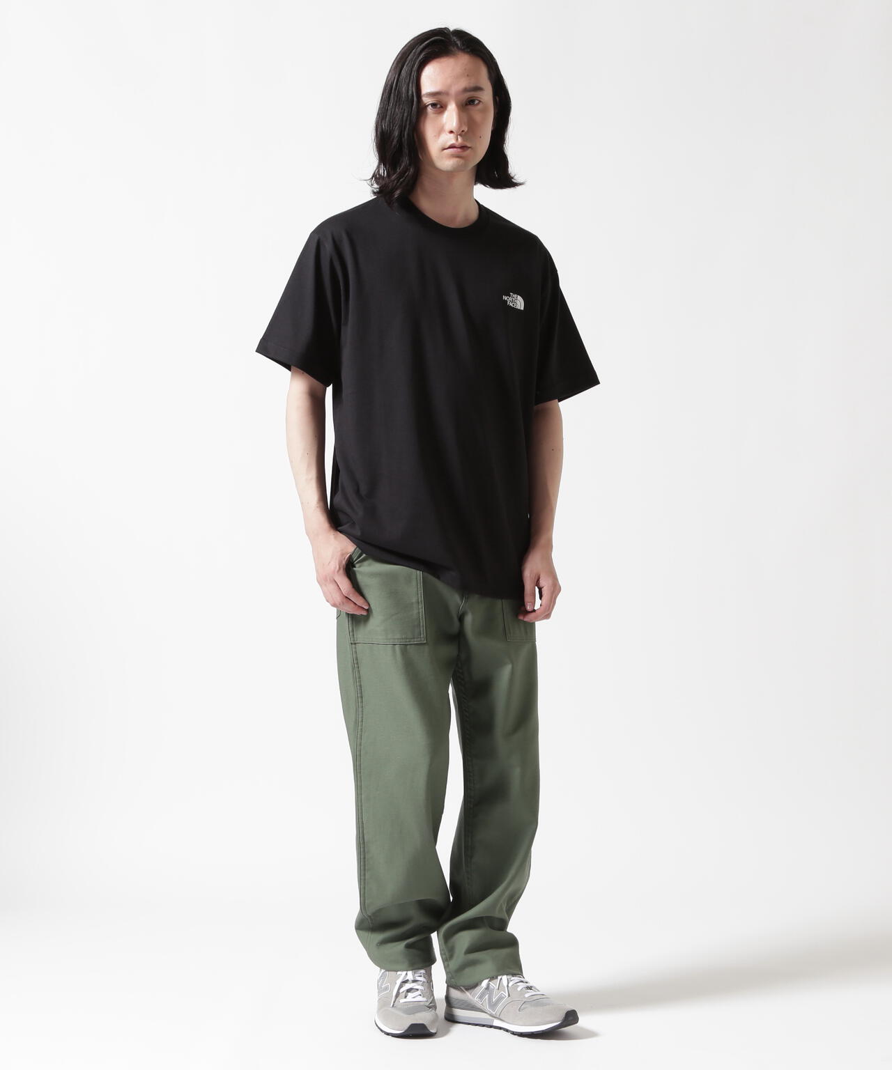 THE NORTH FACE S/S Bandana Square Logo Tee
