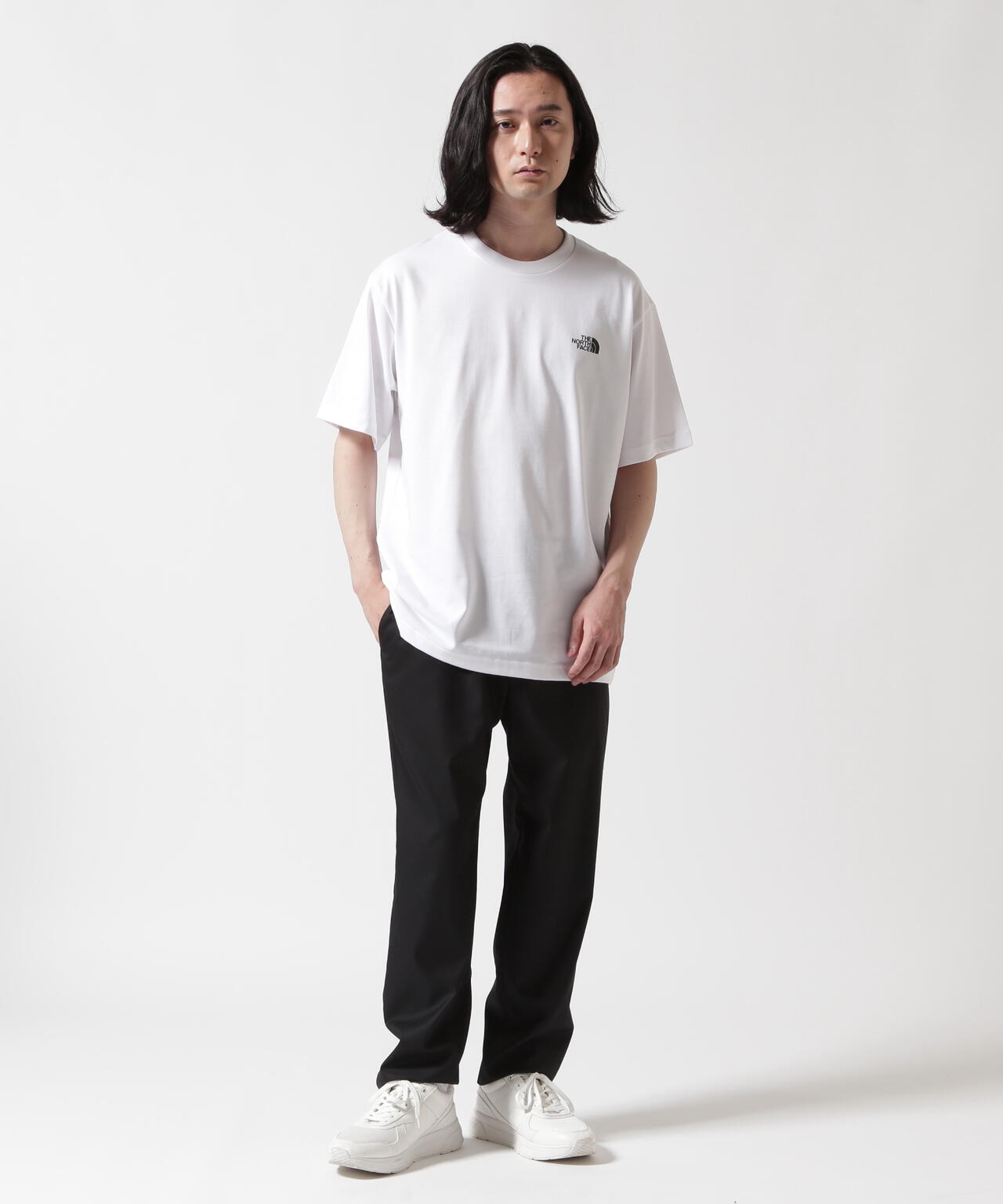 THE NORTH FACE S/S Bandana Square Logo Tee