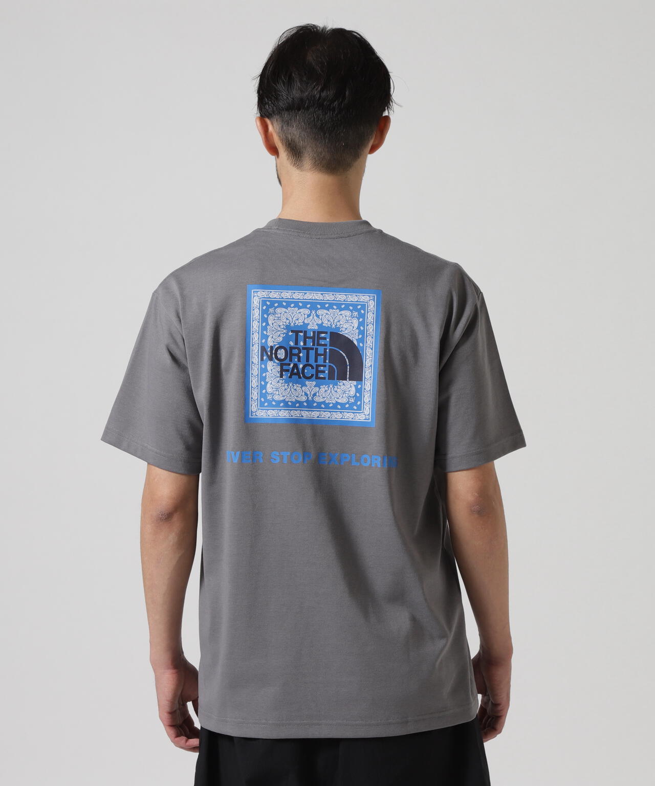 THE NORTH FACE S/S Bandana Square Logo Tee