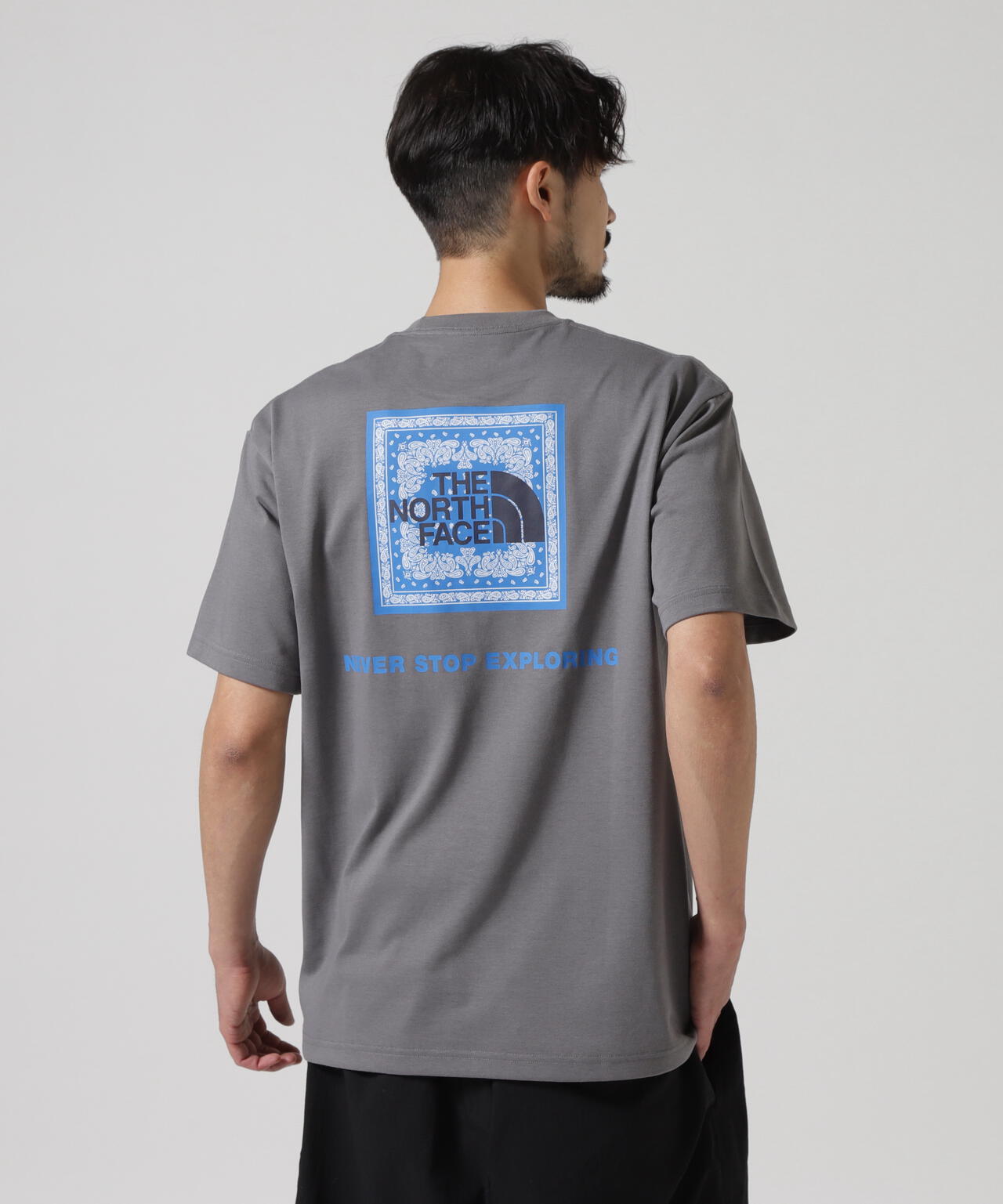 THE NORTH FACE S/S Bandana Square Logo Tee