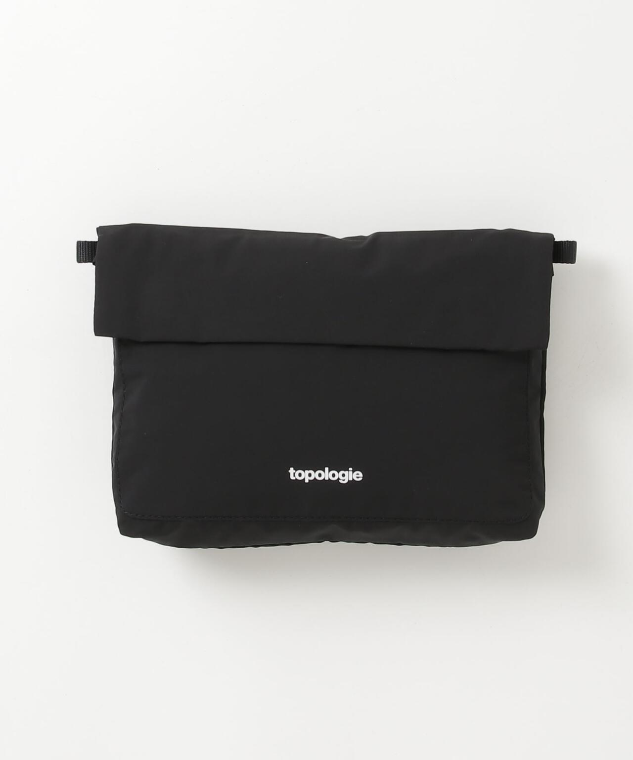 Topologie/トポロジー Musette Small Black Tech Sateen ミュゼット スモール 【バッグ単体】