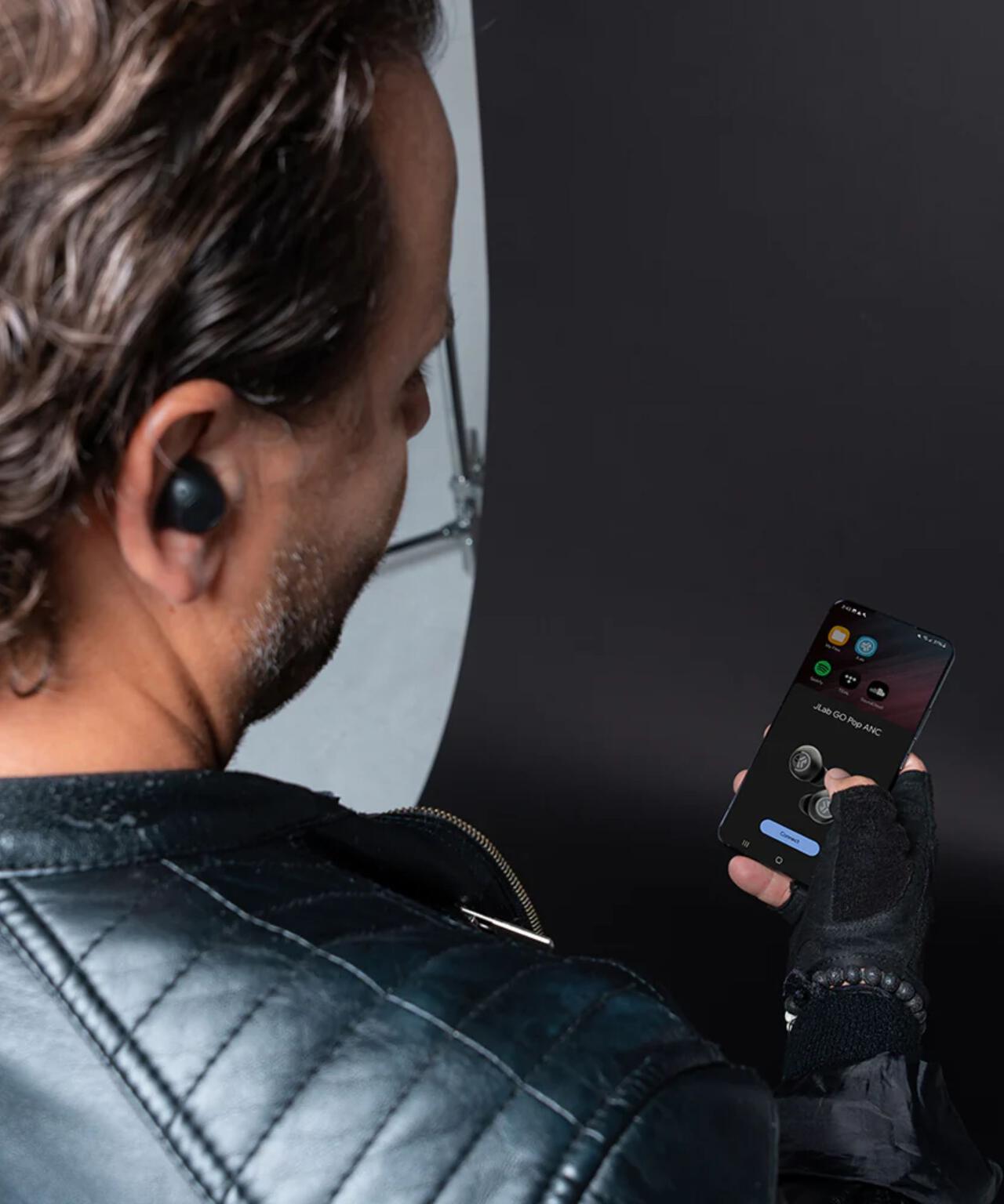 JLab/ジェイラブ GO POP ANC ワイヤレスイヤホン