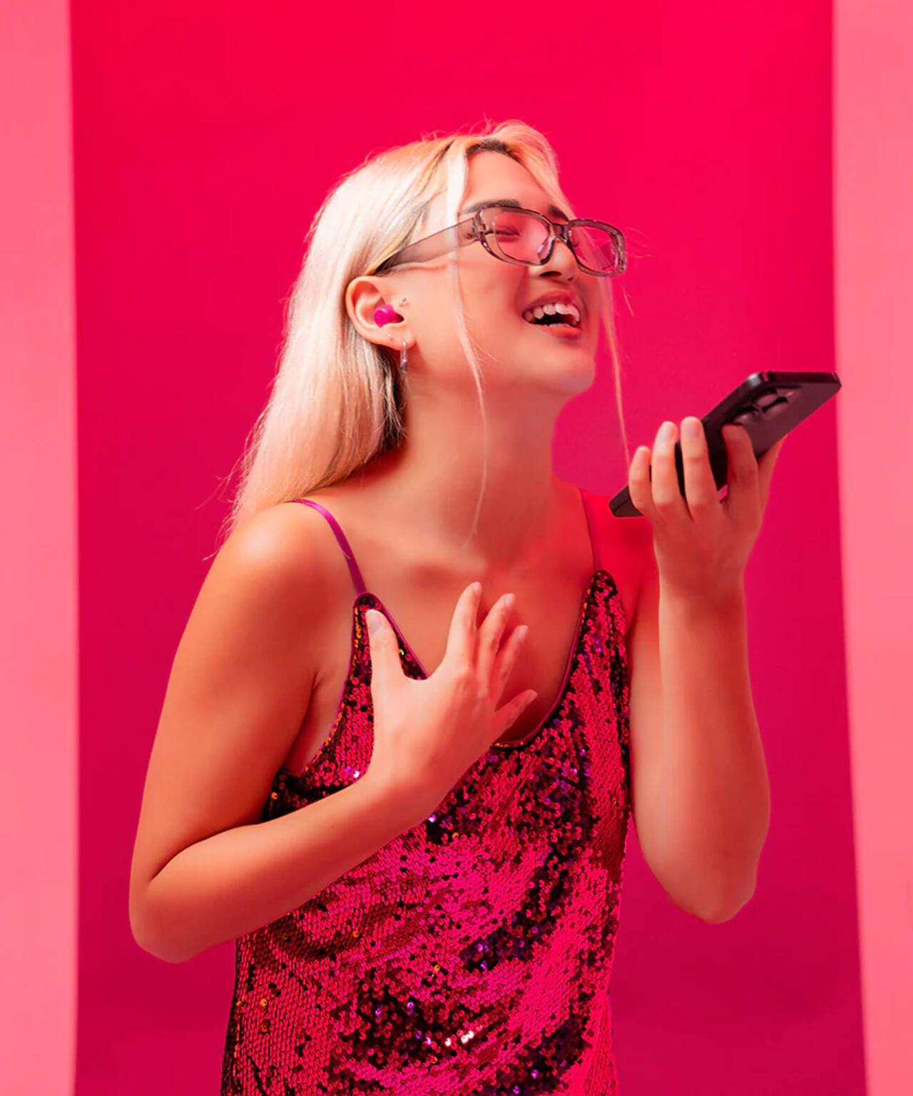 JLab/ジェイラブ GO POP ANC ワイヤレスイヤホン