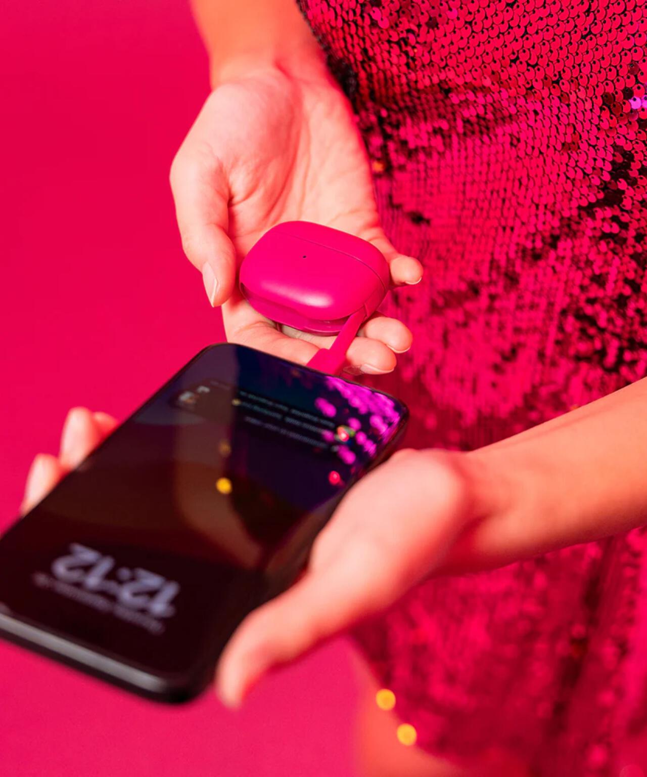 JLab/ジェイラブ GO POP ANC ワイヤレスイヤホン