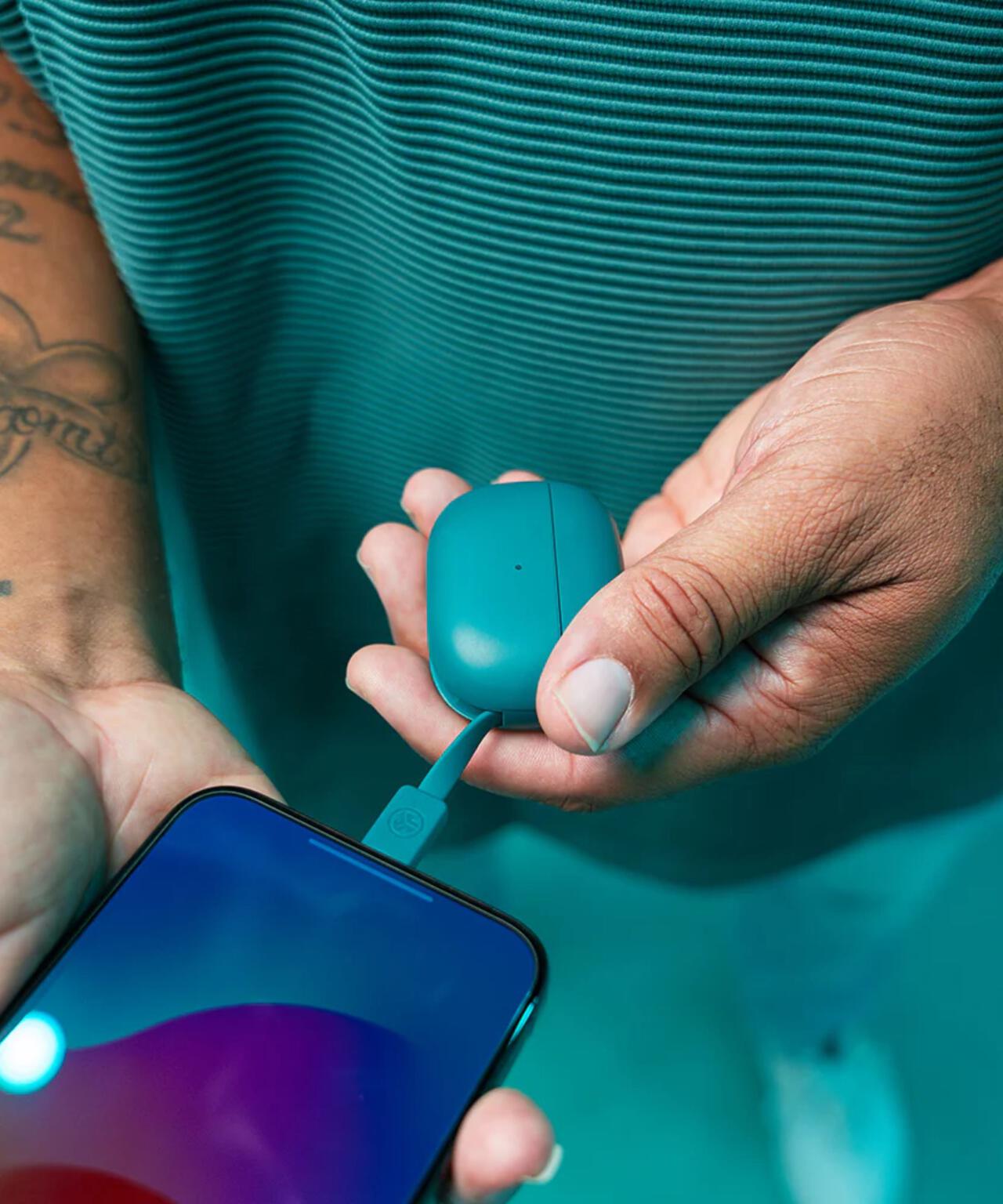 JLab/ジェイラブ GO POP ANC ワイヤレスイヤホン