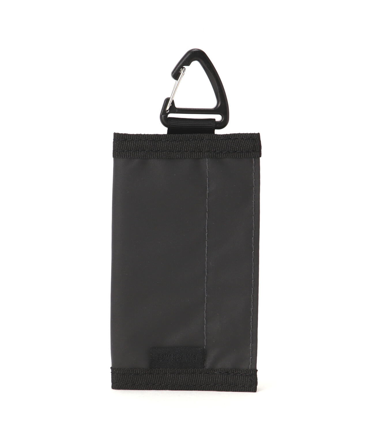 PACKING/パッキング BLACK REFLECTIVE WALLET