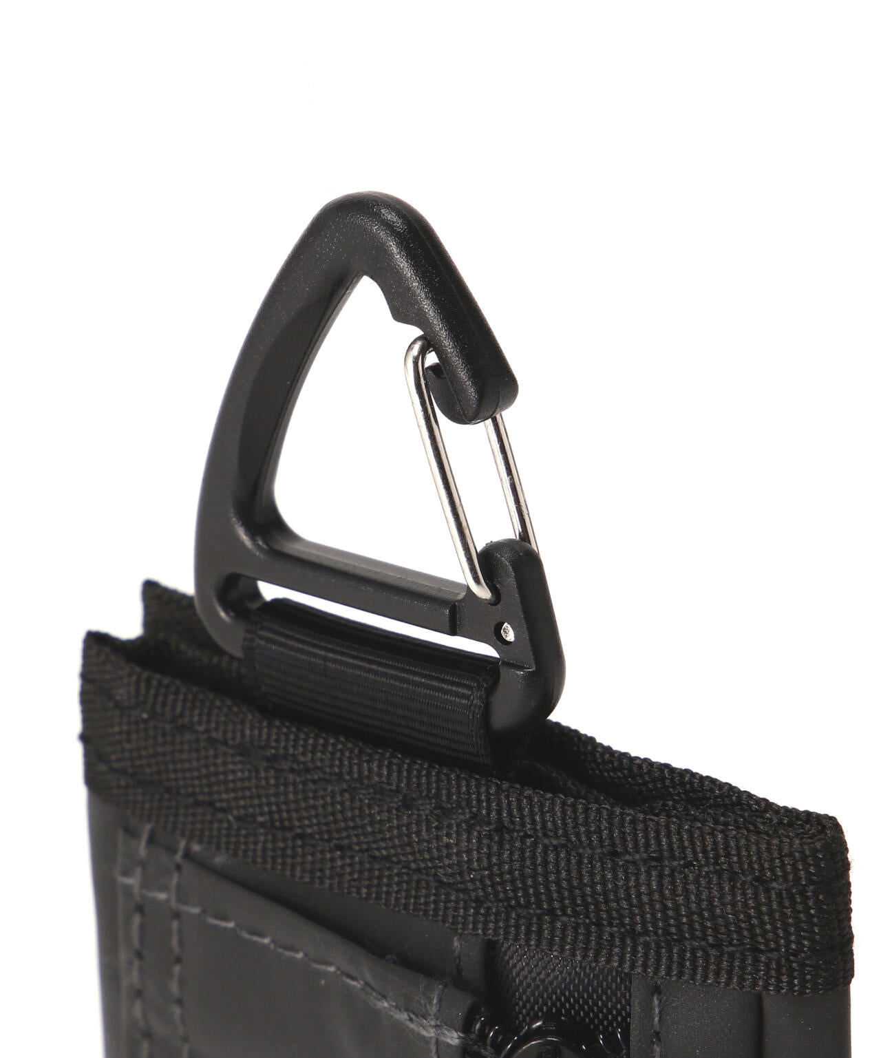 PACKING/パッキング BLACK REFLECTIVE WALLET