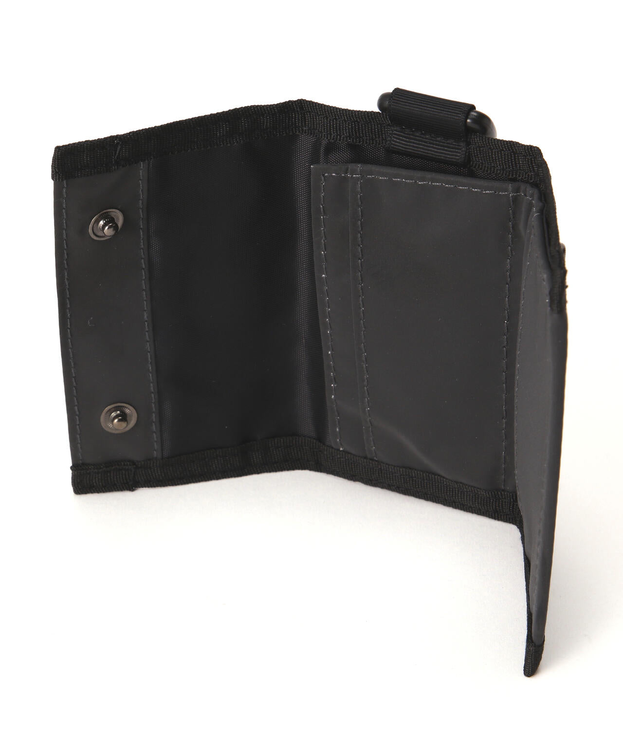 PACKING/パッキング BLACK REFLECTIVE WALLET