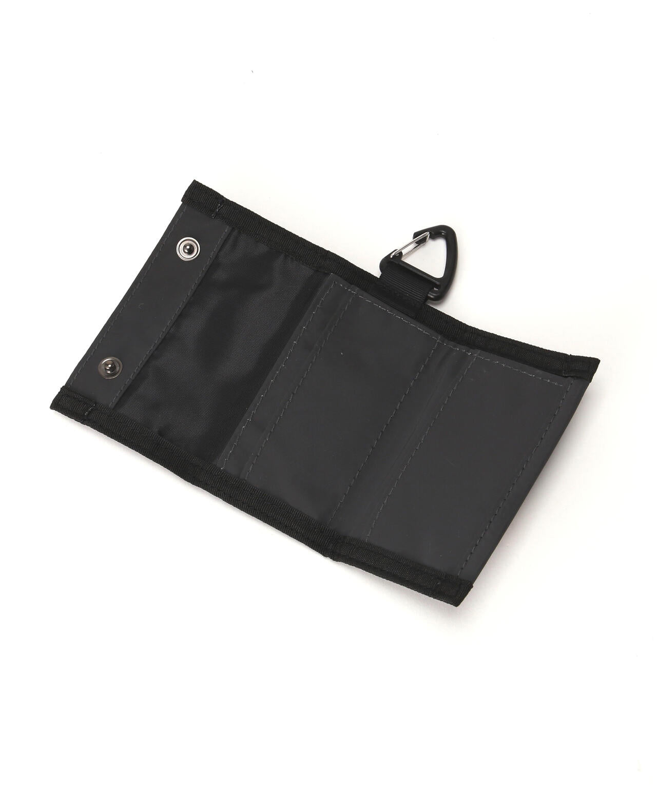 PACKING/パッキング BLACK REFLECTIVE WALLET