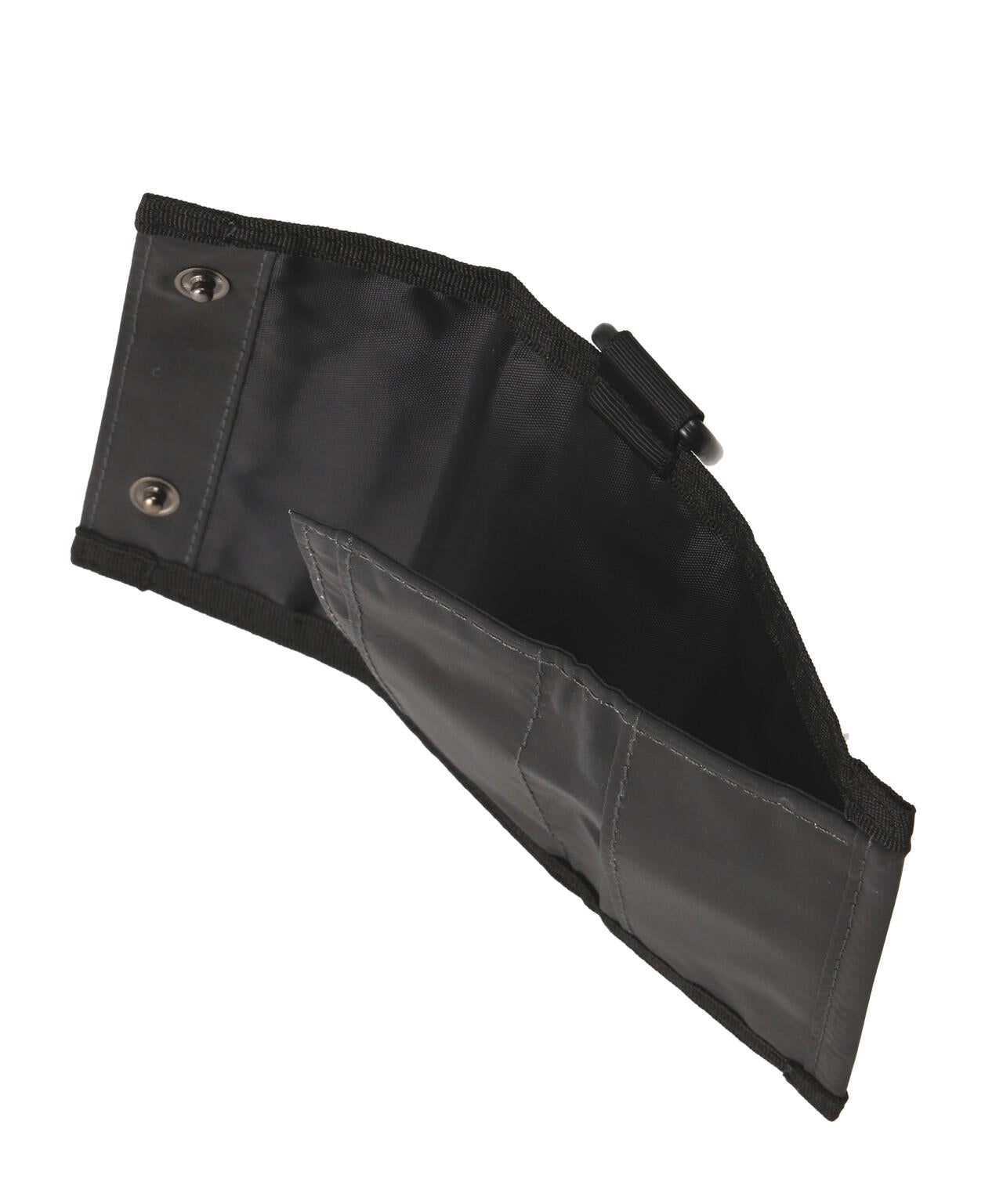 PACKING/パッキング BLACK REFLECTIVE WALLET