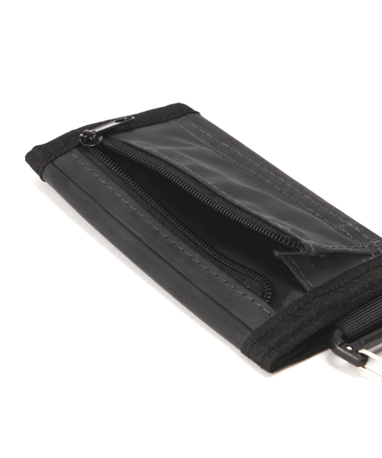 PACKING/パッキング BLACK REFLECTIVE WALLET