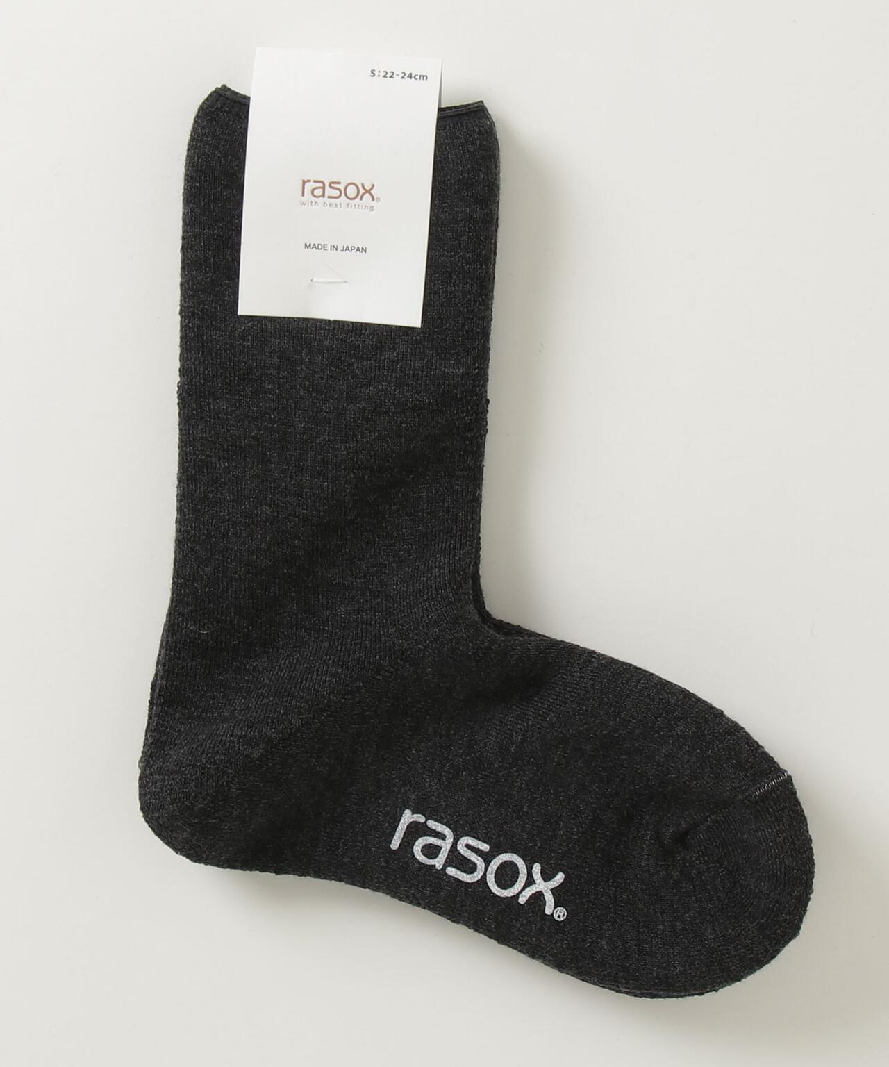 RASOX/ラソックス ソフトパイルウール・クルー
