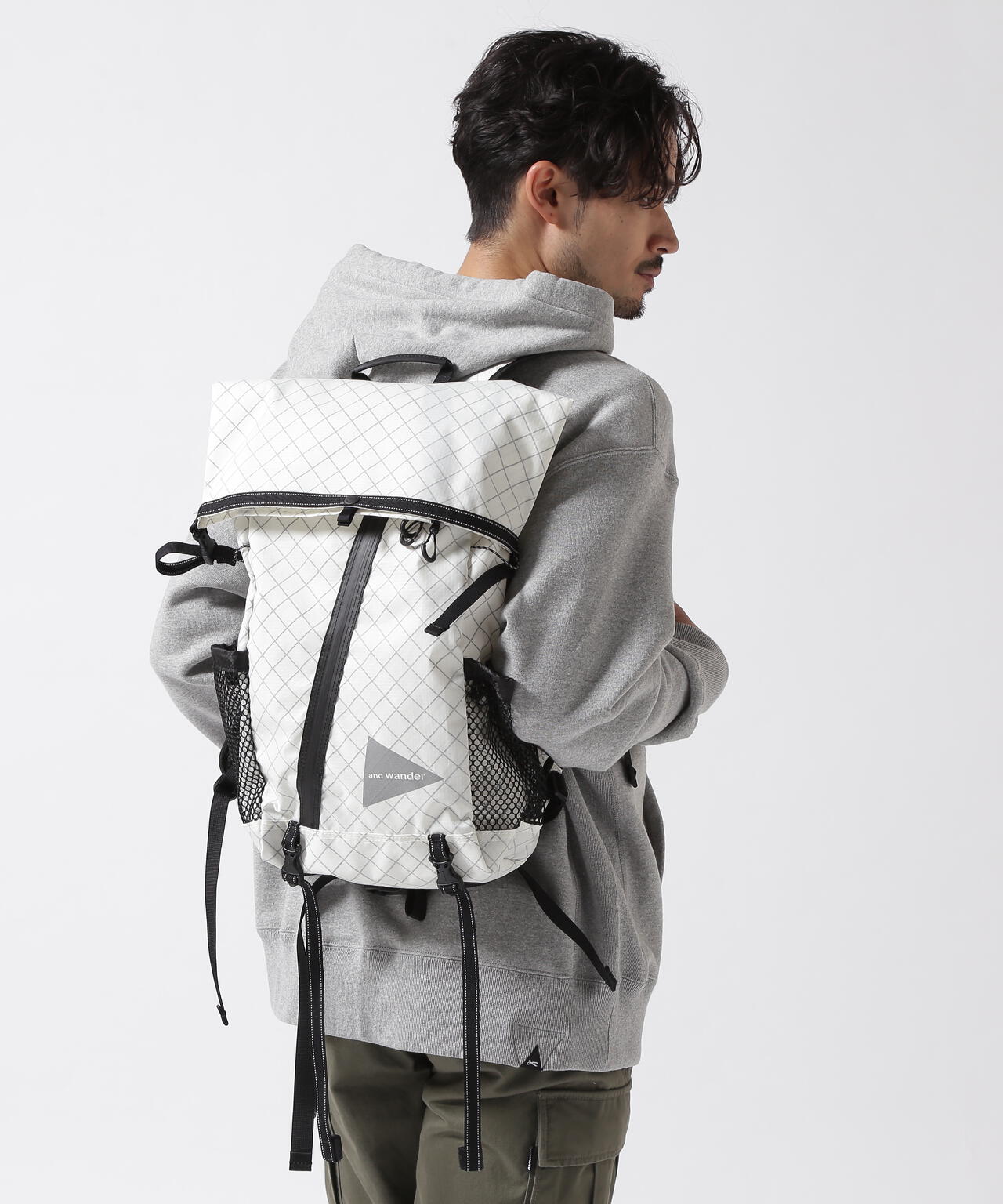 and wander/アンドワンダー ECOPAK 18L backpack